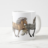 Trio in Tolt Jumbo-Tasse (Vorderseite Rechts)