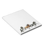 Trio in Tolt Notizblock (angewinkelt)