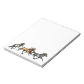 Trio in Tolt Notizblock (Rotiert)