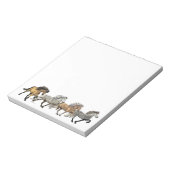 Trio in Tolt Notizblock (Rotiert)