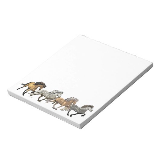 Trio in Tolt Notizblock (Rotiert)