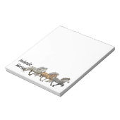 Trio in Tolt Notizblock (Rotiert)