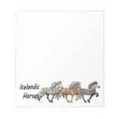 Trio in Tolt Notizblock (Vorderseite)