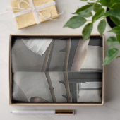 Trio in Tulle Ballerina Decoupage Seidenpapier (Geschenk)