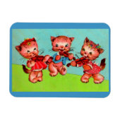 Trio kitten magnet (Horizontal)