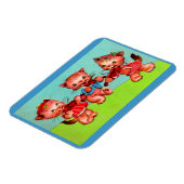 Trio kitten magnet (Linke Seite)