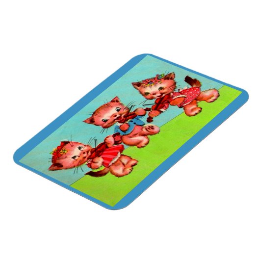 Trio kitten magnet (Linke Seite)