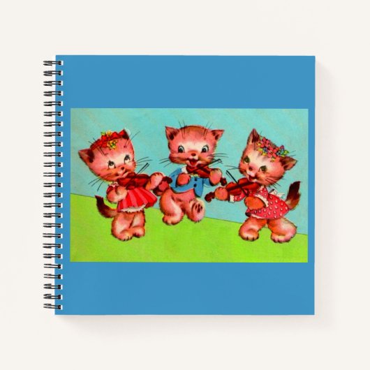 Trio kitten notizblock (Vorderseite)