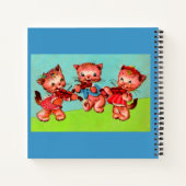 Trio kitten notizblock (Rückseite)