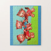 Trio kitten puzzle (Vertikal)