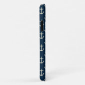 Trio Monogram Anchor Muster Case-Mate iPhone Hülle (Hinten/Rechts)