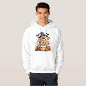 Trio niedlich Barti Halloween Hoodie (Vorne ganz)
