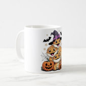 Trio niedlich Barti Halloween Kaffeetasse (Vorderseite Links)