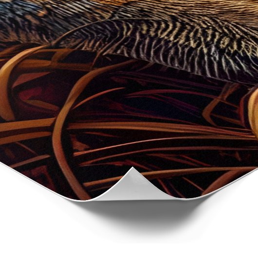 Trio of Affen Frolcking Poster (Ecke)