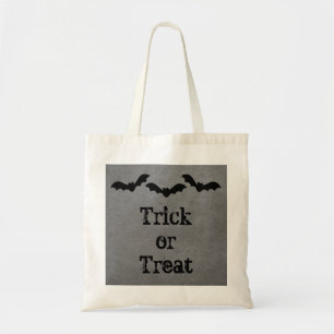 Trio of Bats Halloween Leckerei Bag, grau Tragetasche