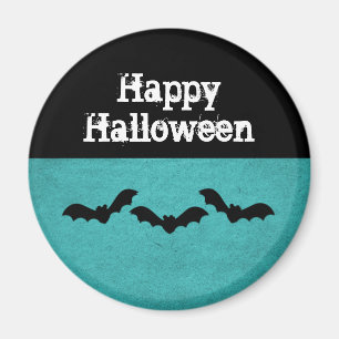 Trio of Bats Halloween Magnet, Aquamarin Magnet