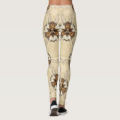 Trio of Bees for All Biene Lovers Leggings (Rückseite)