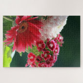 Trio of Blooms Puzzle (Horizontal)