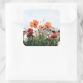 Trio of Flowers Sticker (Tasche)