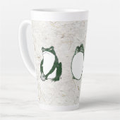 Trio of Grumpy Japanese Frogs Toads 19. Jahrhunder Milchtasse (Linke Ecke)