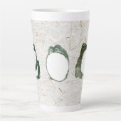 Trio of Grumpy Japanese Frogs Toads 19. Jahrhunder Milchtasse (Vorderseite)