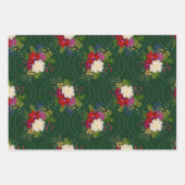 Trio of Holiday Bouquet Geschenkpackung Geschenkpapier Set (Vorderseite 2)