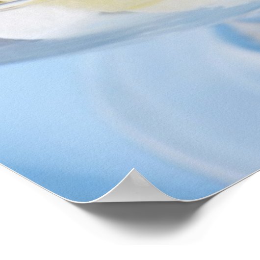 Trio of Ice Cream and Sweet Sundae Poster (Ecke)