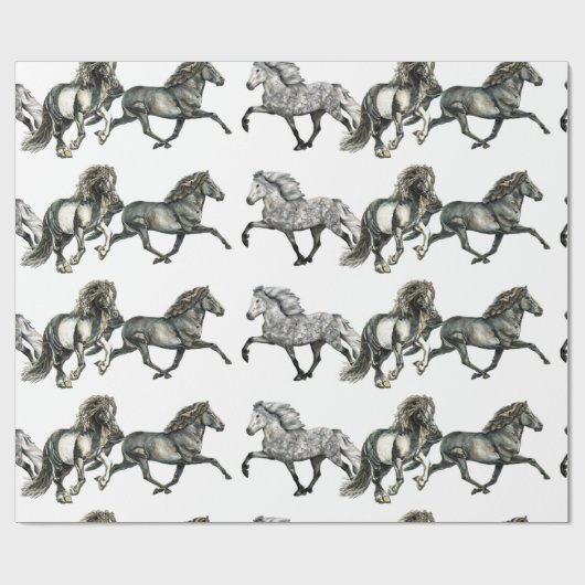 Trio of Icelandics Geschenkpapier (Flach)