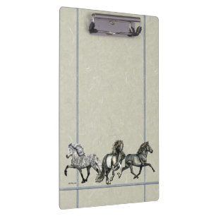 Trio of Icelandics Klemmbrett