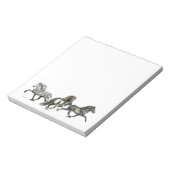 Trio of Icelandics Notizblock (Rotiert)