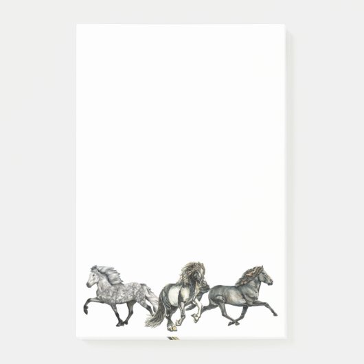 Trio of Icelandics Post-it Klebezettel (Vorderseite)