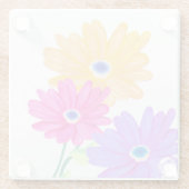 Trio of Joy: Bright Floral  Glasuntersetzer (Rückseite)