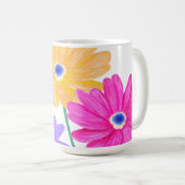 Trio of Joy: Helle Blume Kaffeetasse (VorderseiteRechts)