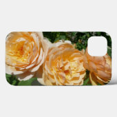 Trio of Peach Rose Floral Case-Mate iPhone Hülle (Rückseite (Horizontal))