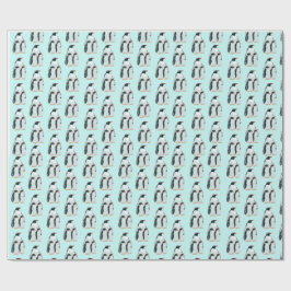 Trio of Pinguins Geschenkpapier