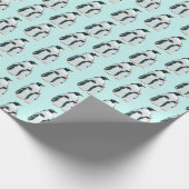 Trio of Pinguins Geschenkpapier (Ecke)