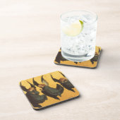 Trio of Renaissance Angels by Master of Housebook Getränkeuntersetzer (Rechte Seite)