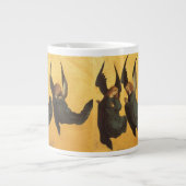 Trio of Renaissance Angels by Master of Housebook Jumbo-Tasse (Vorderseite)