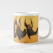 Trio of Renaissance Angels by Master of Housebook Jumbo-Tasse (Rechts)