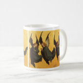 Trio of Renaissance Angels by Master of Housebook Kaffeetasse (VorderseiteRechts)
