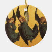 Trio of Renaissance Angels by Master of Housebook Keramikornament (Vorne)