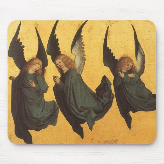 Trio of Renaissance Angels by Master of Housebook Mousepad (Vorne)