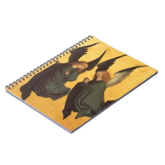 Trio of Renaissance Angels by Master of Housebook Notizblock (Linke Seite)