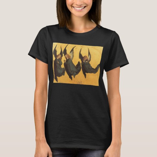Trio of Renaissance Angels by Master of Housebook T-Shirt (Vorderseite)