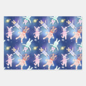 trio of strange and funny designs lol geschenkpapier set (Vorderseite)