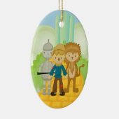 Trio on Yellow Brick Road Christmas Ornament (Rechts)