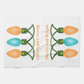 Trio Orange and Blue Geschirrtuch (Horizontal)