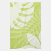 Trio Palm Blätter Lime Green Kitchen Handtuch (Vertikal)