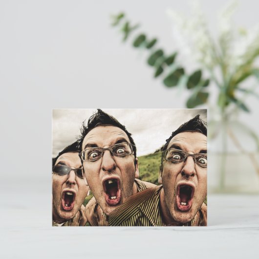 Trio Postkarte (Stehend Vorderseite)