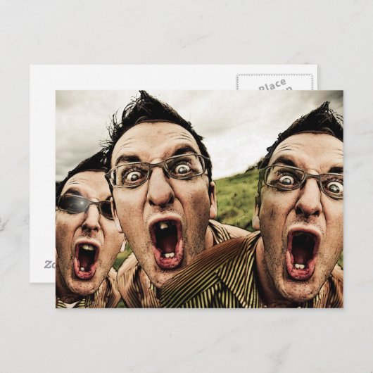 Trio Postkarte (Vorne/Hinten)